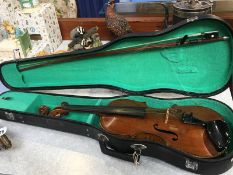 Violin and case