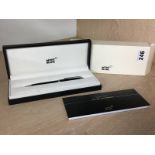 Mont Blanc ball point pen