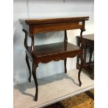 Edwardian mahogany card table