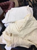 Quantity of assorted linen