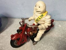 Cast Michelin figure