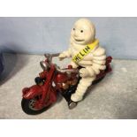 Cast Michelin figure