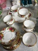 Royal Albert Old Country Roses tea set