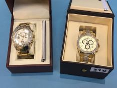 Two gentleman's Ingersoll wristwatches, with boxes