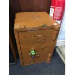 A Victorian safe, with key