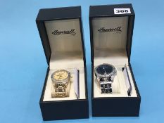 Two gentleman's Ingersoll wristwatches, with boxes