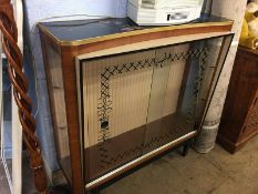 A 1950's china cabinet