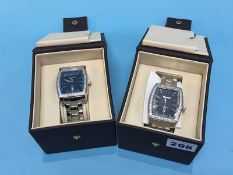 Two gentleman's Ingersoll wristwatches, with boxes