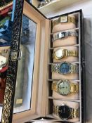 Collection of various wristwatches, Citizen, Ingersoll etc.