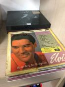 Various Elvis LPs