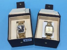 Two gentleman's Ingersoll wristwatches, with boxes