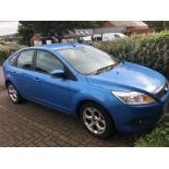 Ford 'Focus Sport', 5 door hatchback, petrol, 1596cc, first registered 10th February 2011, no. of