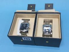 Two gentleman's Ingersoll wristwatches, with boxes