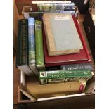 A quantity of books; countryside and gardening subjects