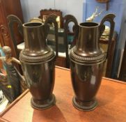 Pair of Dutch vases