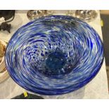 Studio glass bowl