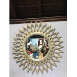 Gilt framed mirror