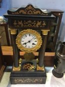 A French mantle clock