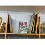 Quantity gilt edge mirrors etc.