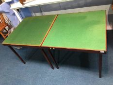 Two bridge tables