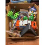 Box of Playmobil