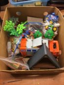 Box of Playmobil