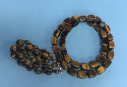 Tigers eye type jewellery