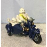 Michelin man and sidecar