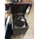 Wind up gramophone