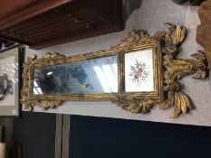 Gilt framed mirror