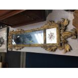 Gilt framed mirror