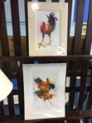 Two limited edition prints, after M.A Rogers