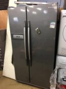 Hotpoint silver American style fridge freezer