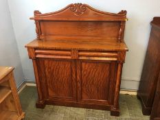 A Victorian mahogany chiffonier