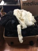 Quantity of fur coats