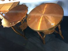 Two occasional tables