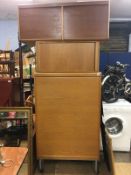 Walnut cabinet and office cabinets