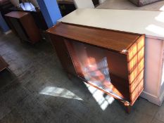 Two teak bookcases