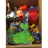 Box of Playmobil