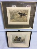 Two etchings after Henry Wilkinson