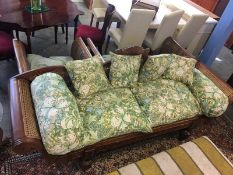 Bergere settee