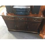 Reproduction mahogany sideboard