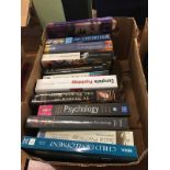 Box of Psychology books