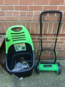 Garden trolley, lawnmower etc.