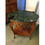 A Louis XV style side table