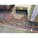 Patterned carpet square