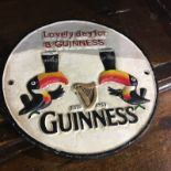 Guinness wall plaque