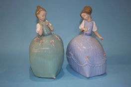 Two Lladro figures of Ladies