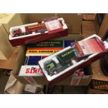 Quantity of Die Cast models of lorries, including Corgi in one box