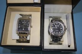 Two boxed gents Ingersoll watches